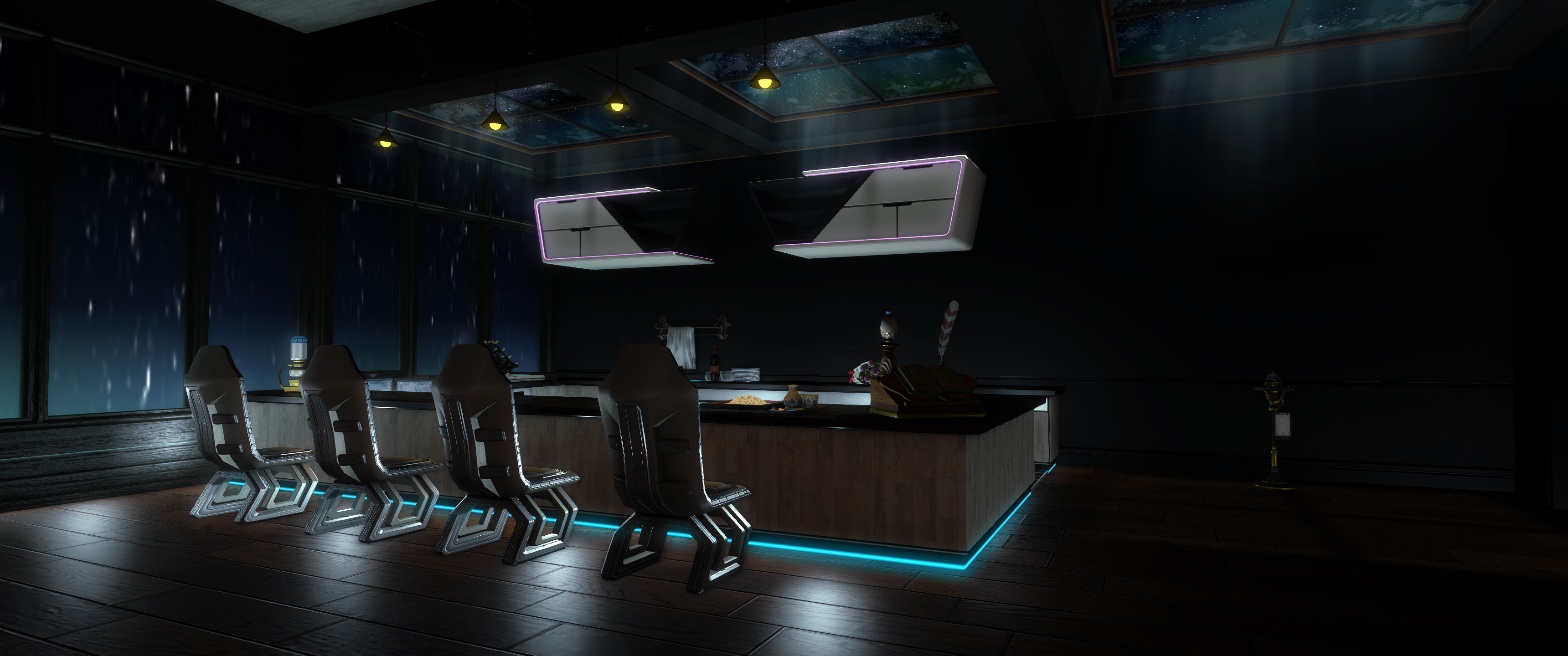 Cyberpunk Private House